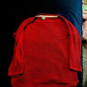Nice warm sweater from Soho. Xs only warn once